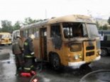 В Улан-Удэ стала известна причина возгорания пассажирского автобуса